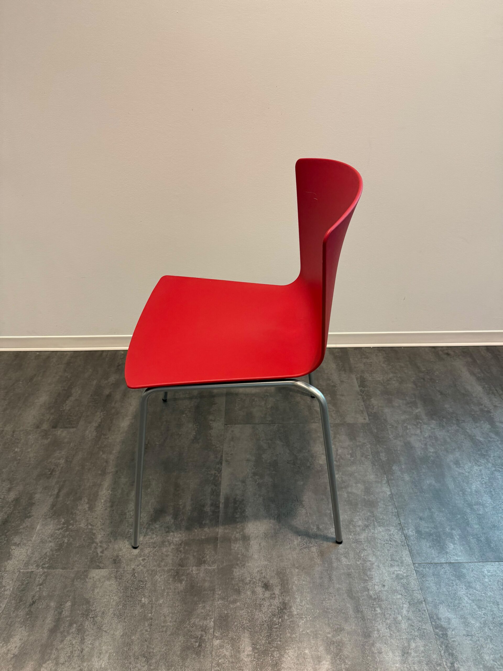 Leland Red Breakroom Chair