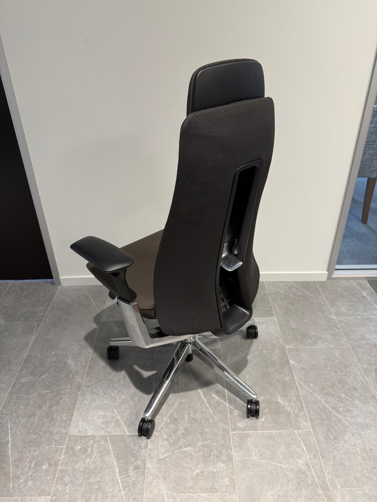 Haworth Fern Executive Ergonomic Chair with Headrest