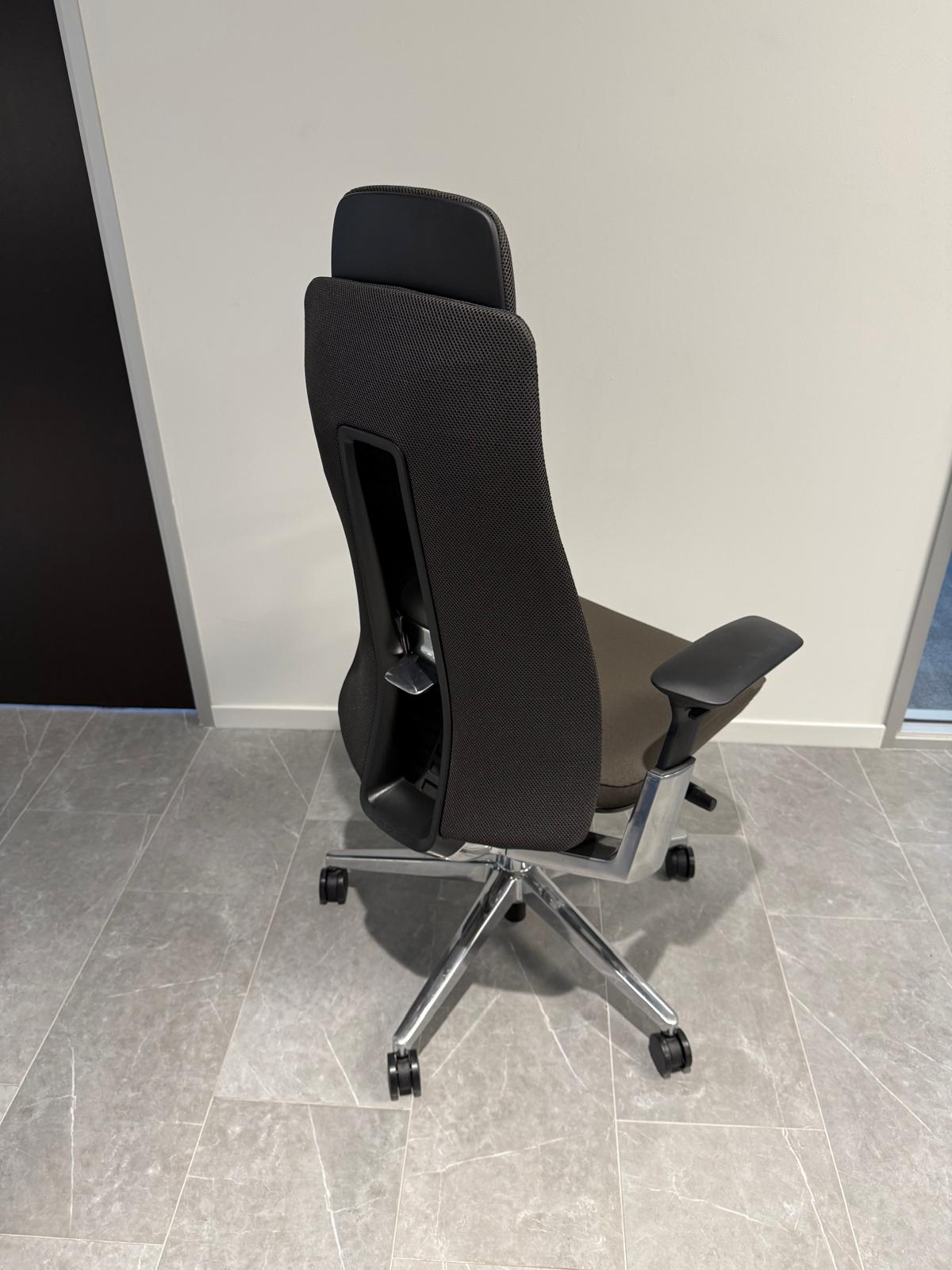 Haworth Fern Executive Ergonomic Chair with Headrest