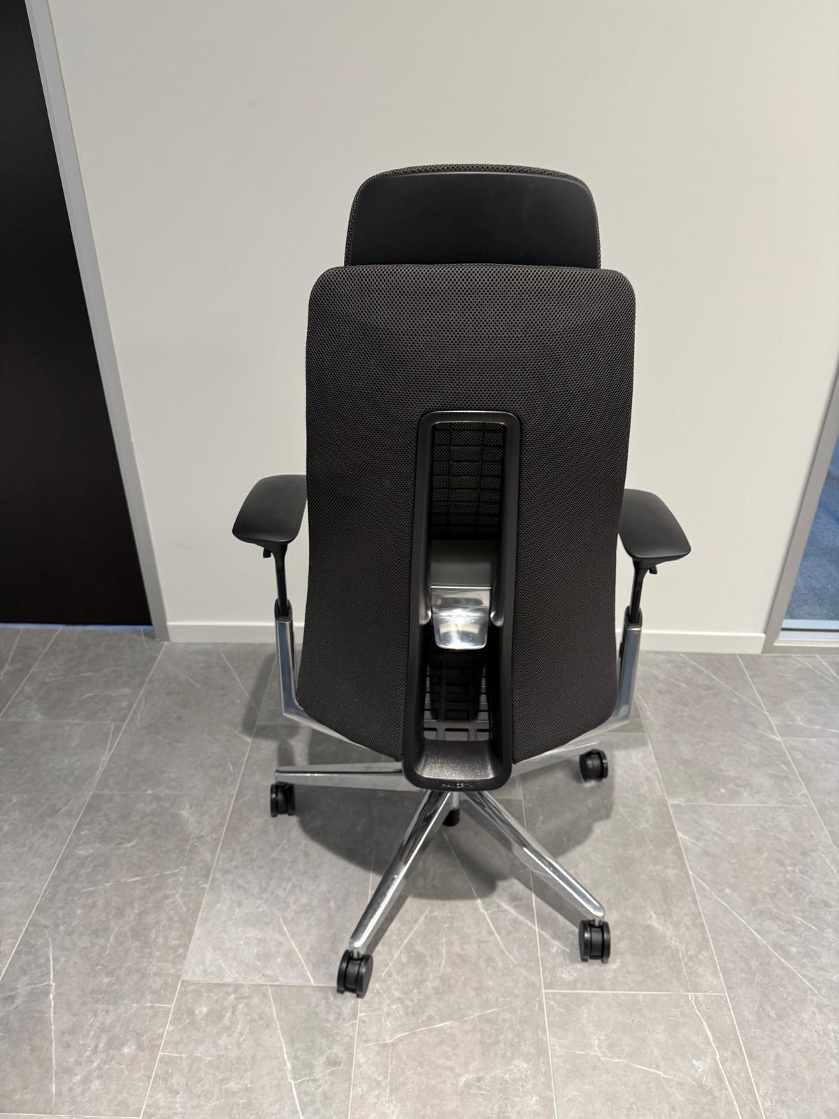 Haworth Fern Executive Ergonomic Chair with Headrest