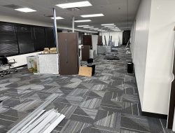 Office relocation and decommissioning process underway at Cube World USA.