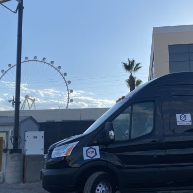 Vehicle for Cube World USA facility relocation and decommissioning.