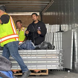 Installation services for modular structures in the USA.