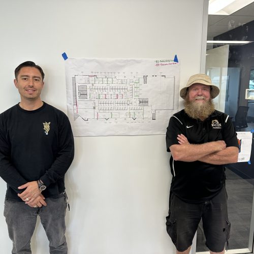 Commercial Brokers and Partners at Cube World USA office.