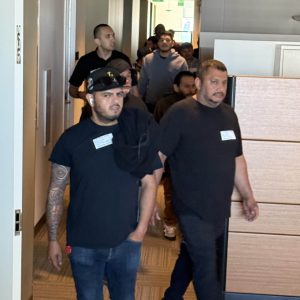 Installation services for custom cube walls at Cube World USA.