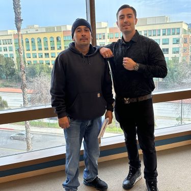 Commercial brokers discussing deals at Cube World USA office.